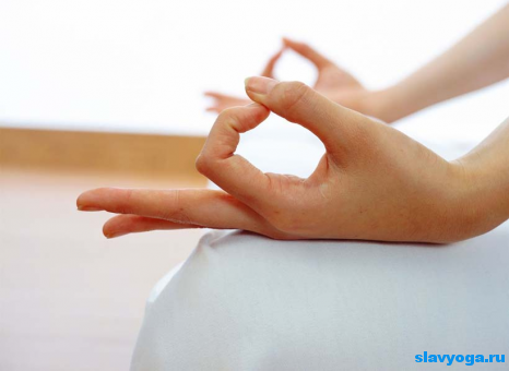 положение рук при медитации