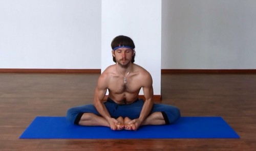 простые позы йоги