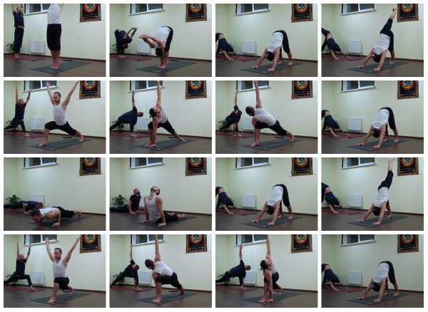 йога для хорошо тренированных разминка 1