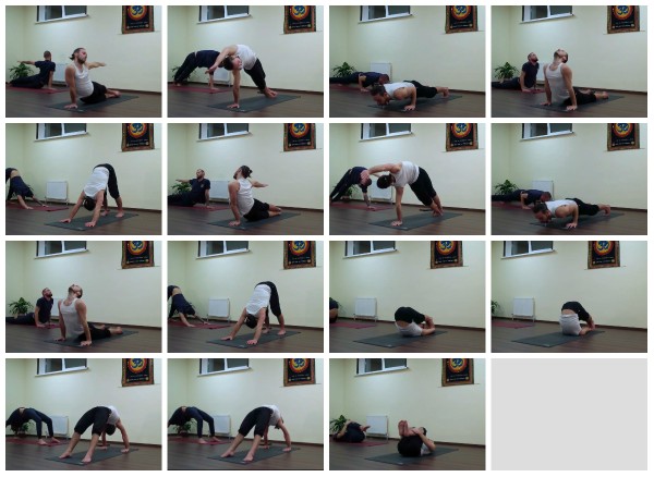 йога для хорошо тренированных разминка 2